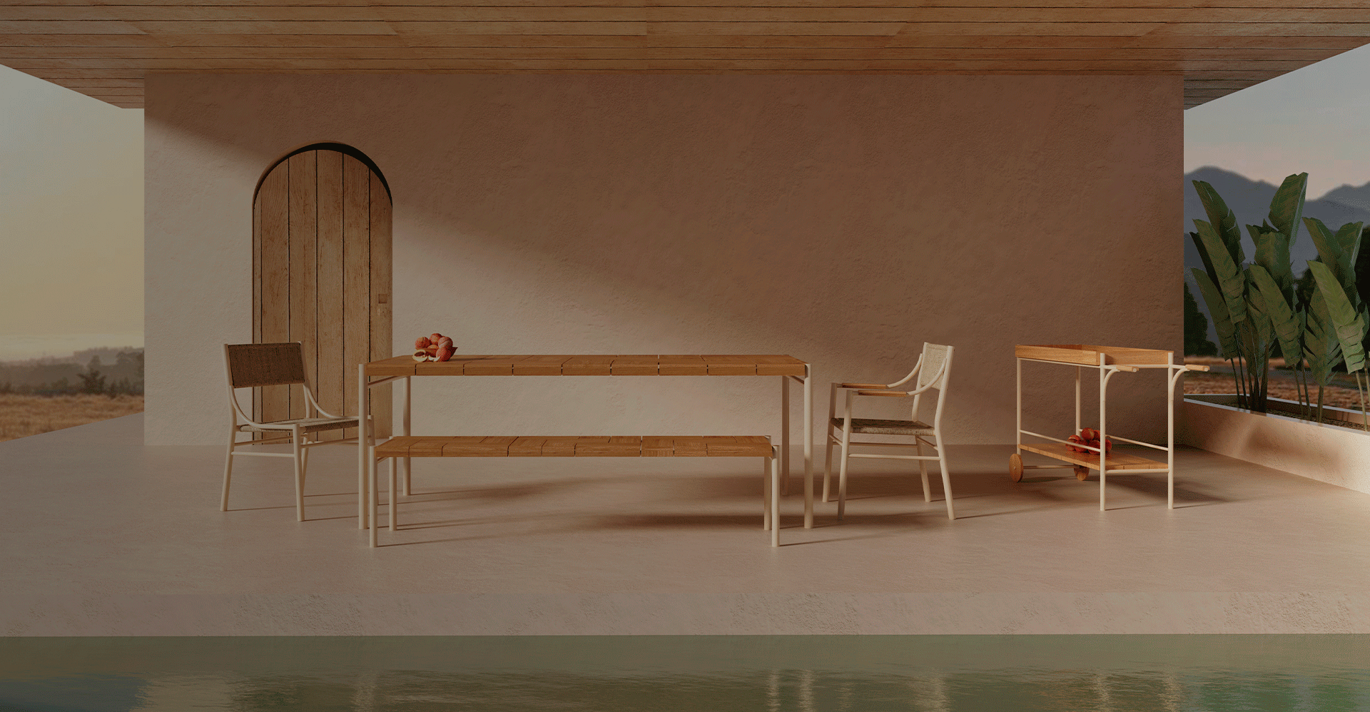 Arrua Chair Without Armrests