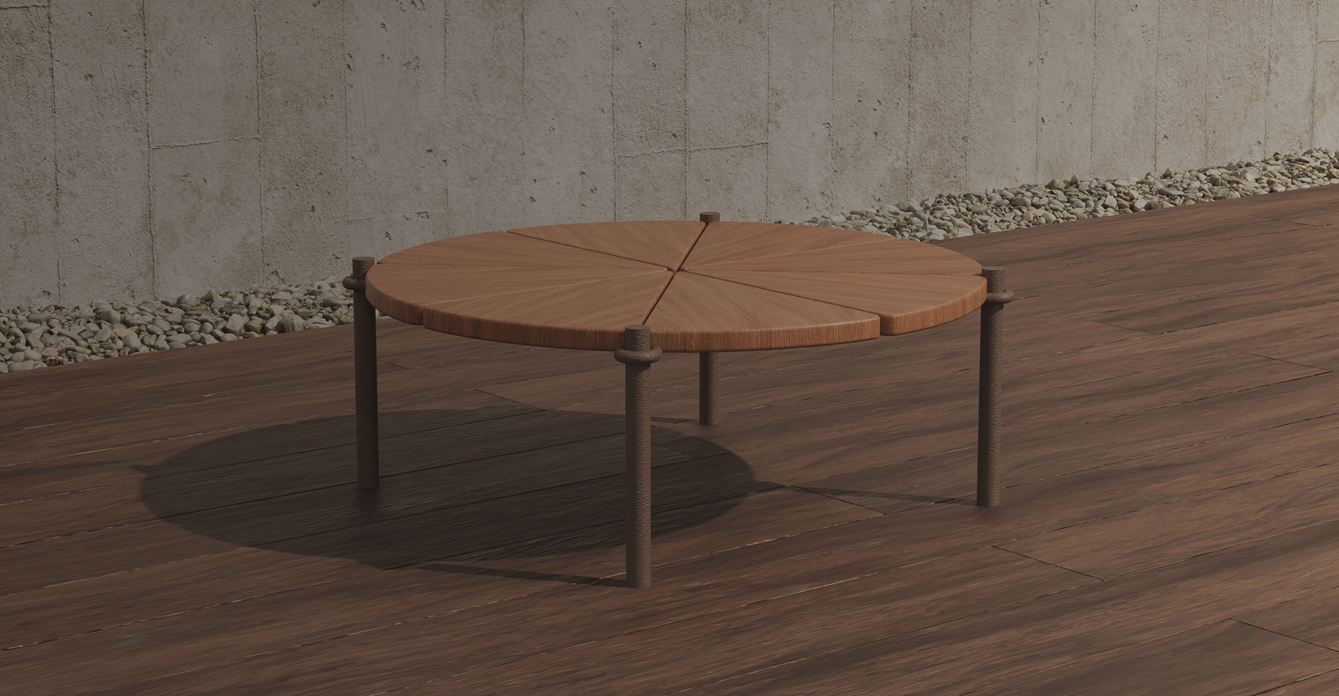 Tangerine Coffee Table