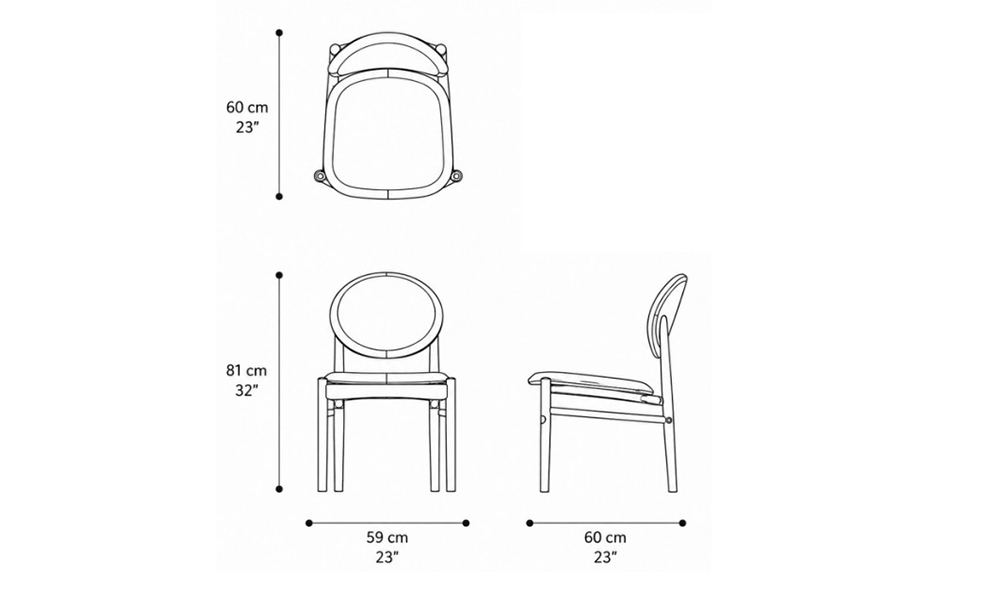 Imagen de las dimensiones principales del producto