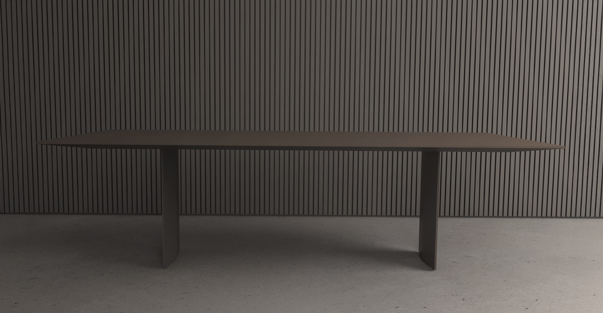 Aba Dining Table Two Legs