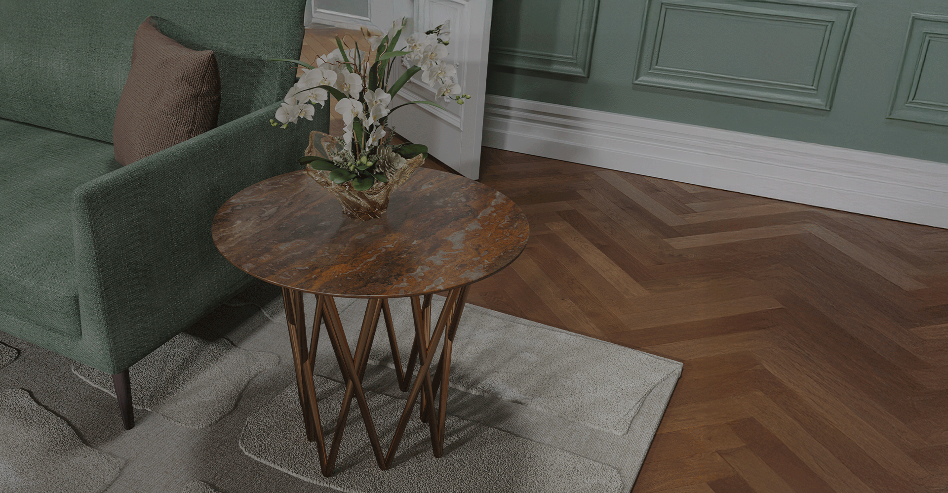 Vertice Side Table