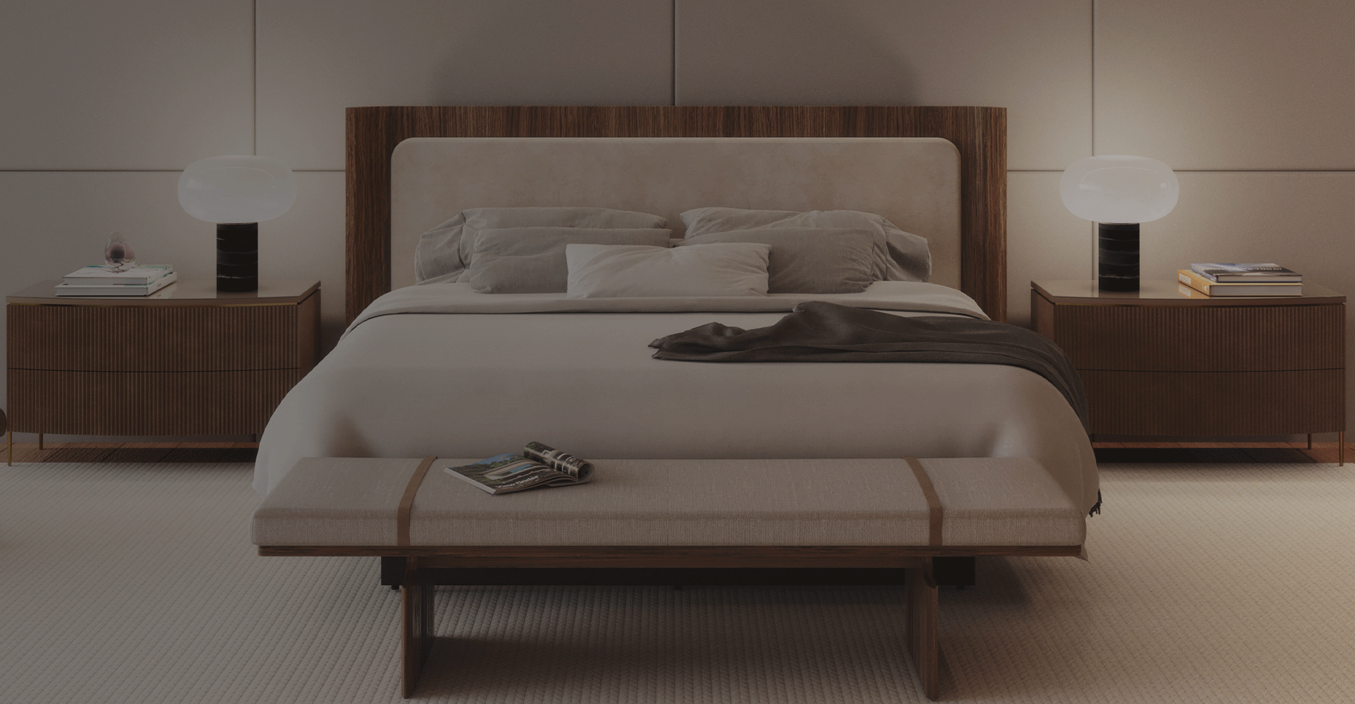 Punta Bedside Table