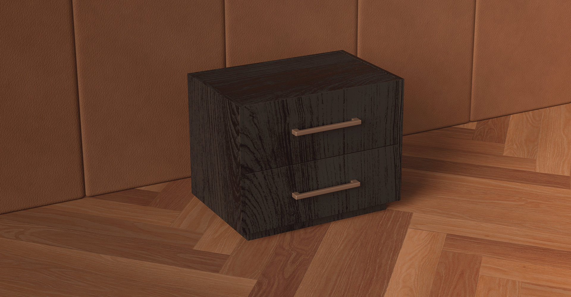 Cube Bedside Table