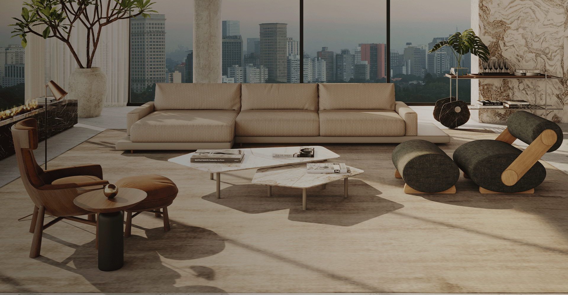 Lennon Large Coffee Table