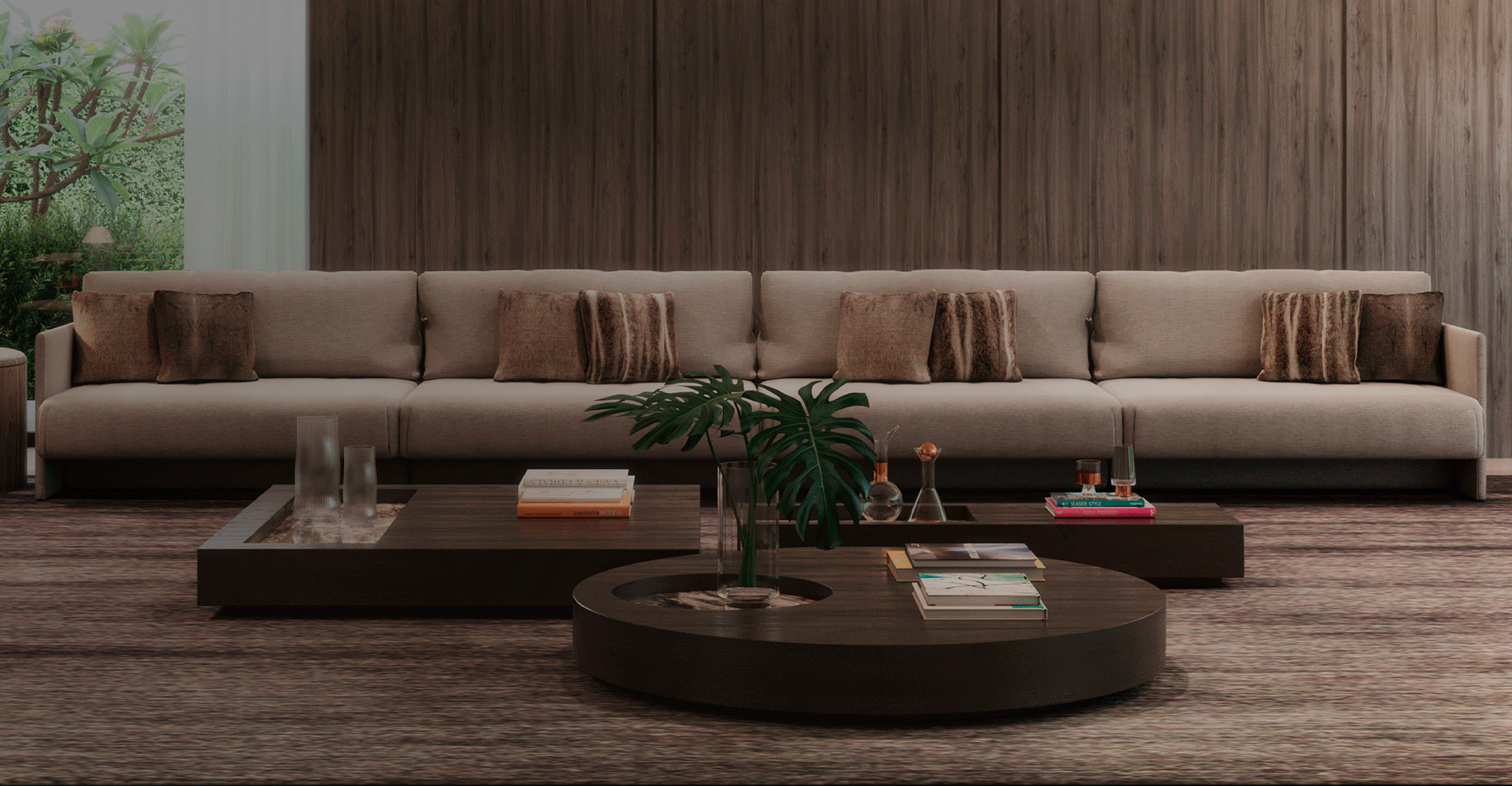 Monolito Coffee Table Circle