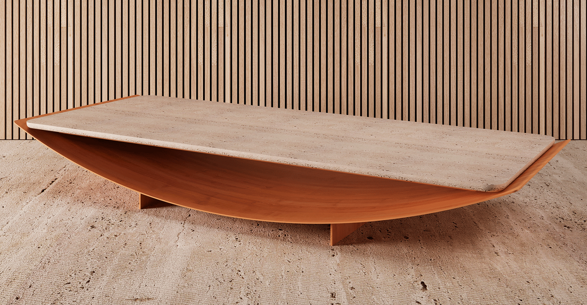 Canoe Coffee Table