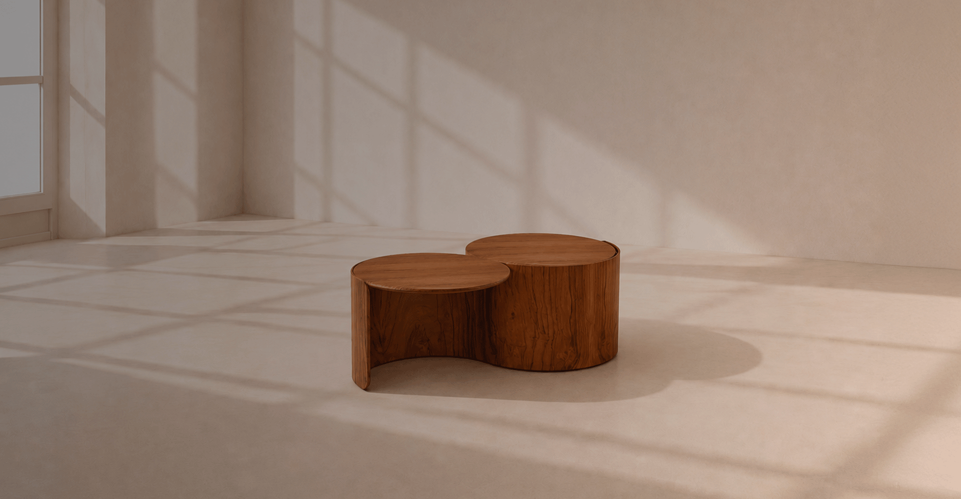 Mesa de Centro Elegancia Sinuosa