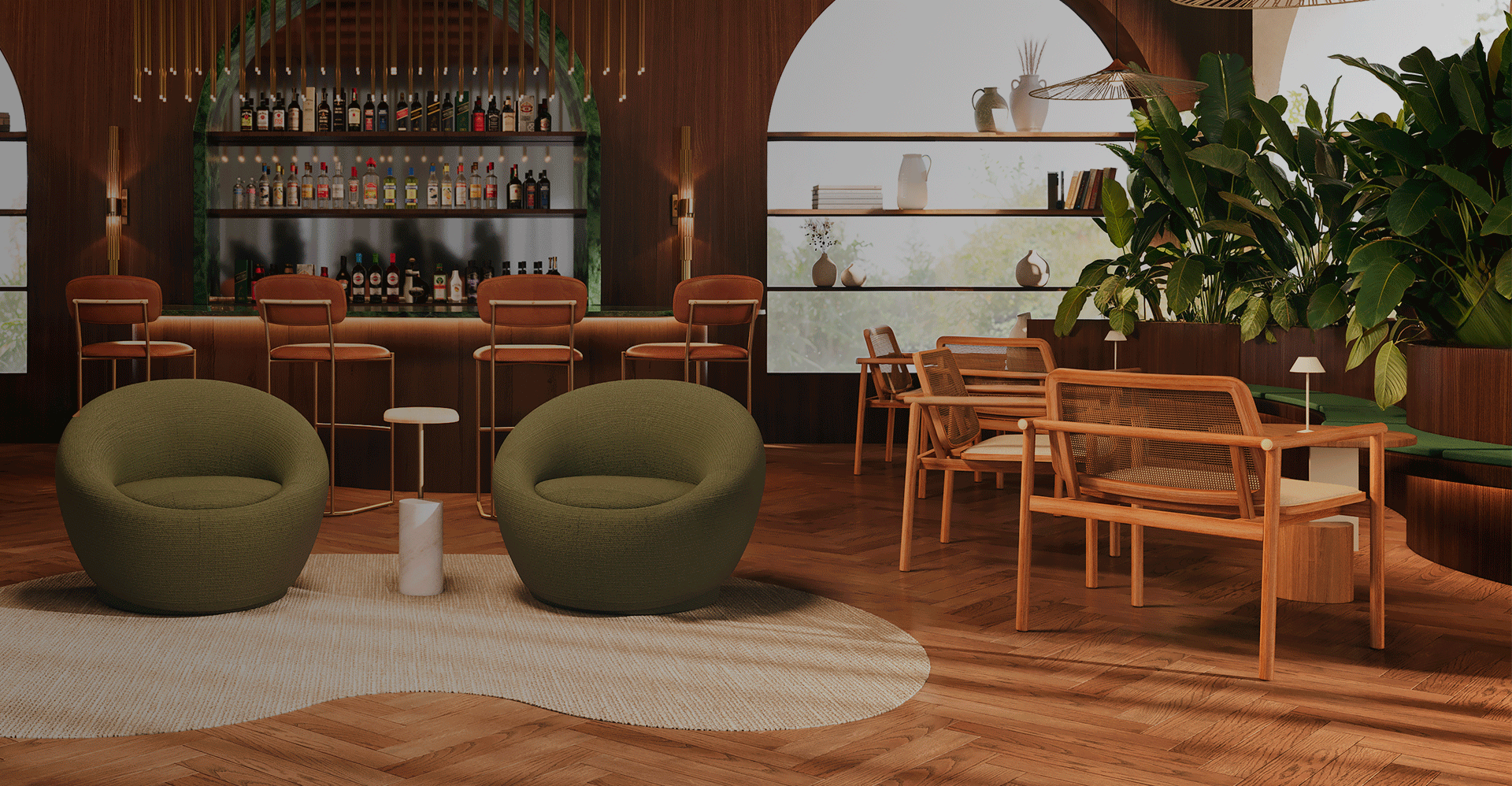 Hanna Mixed Armchair