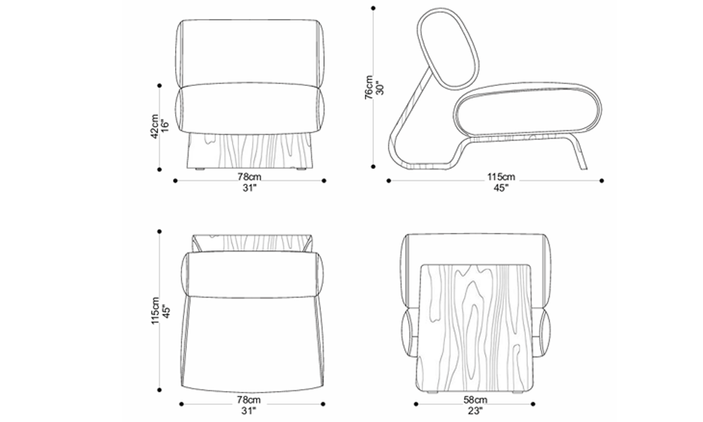 Imagem das dimensões principais do produto